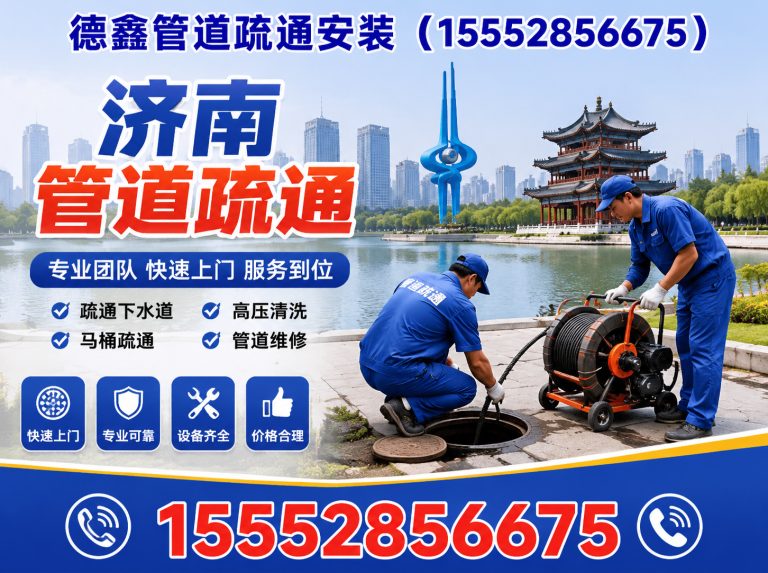 历下区济南管道疏通展示图
